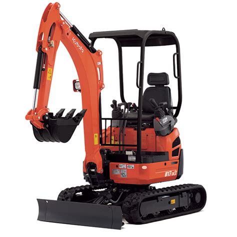 kubota 1.7 tonne excavator specs